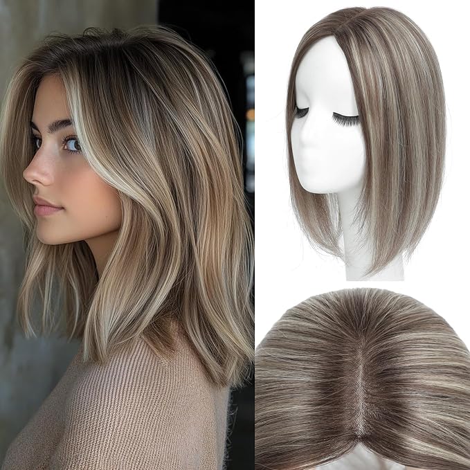 Ombre Brown with Blonde Highlight