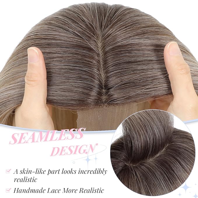Mix Blonde with Dark Root