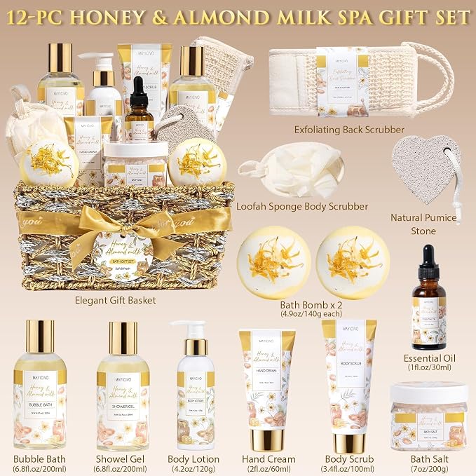 Gold-Honey & Almond milk