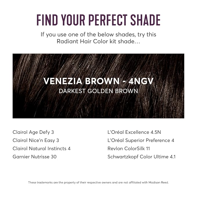 4NGV - Darkest Golden Brown with Warm Tones (Venezia Brown)