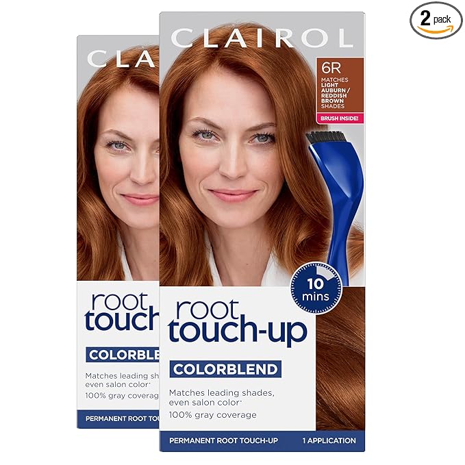 6R Light Auburn/Reddish Brown