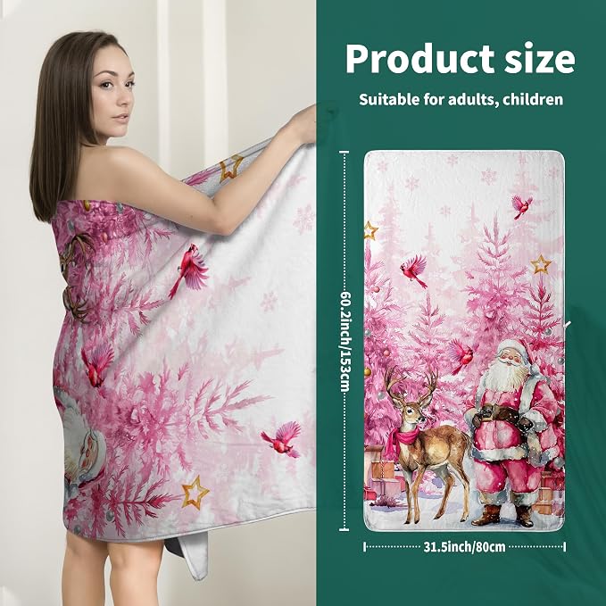 Christmas Forest Pink