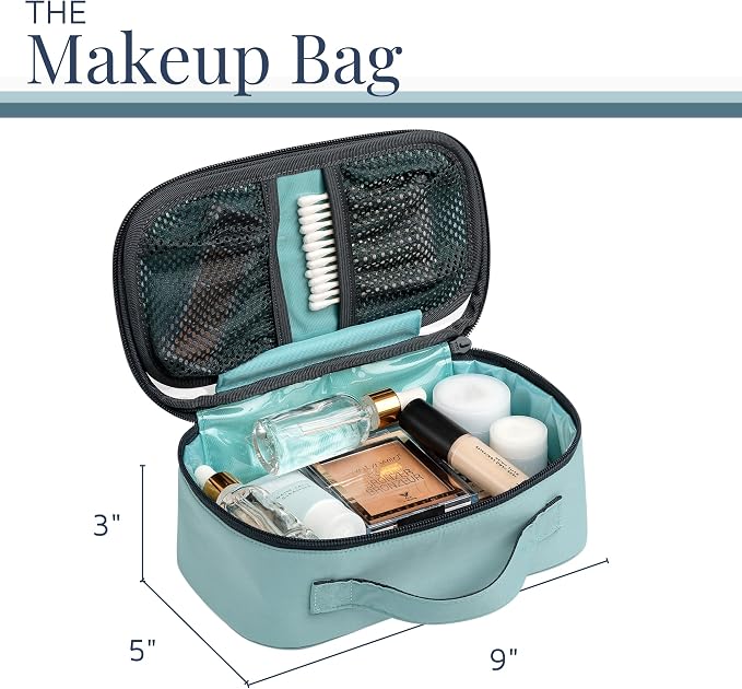 Dusty Teal Makeup