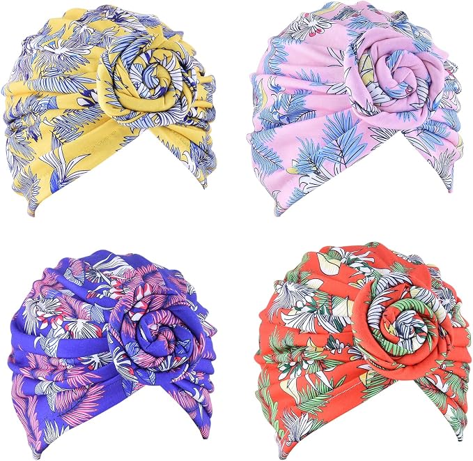 4 Pcs/Yellow Pink Navy Red