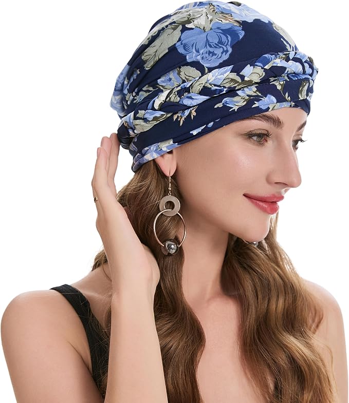 Braid Floral Navy