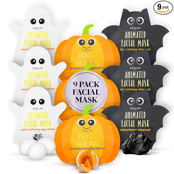Ghost, Bat, Pumpkin
