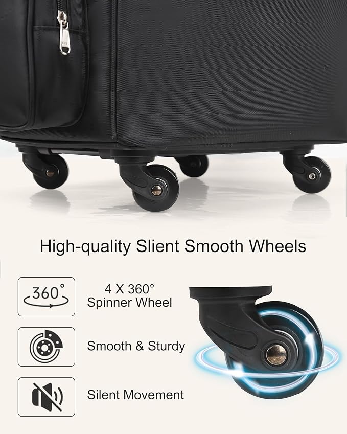 XL Black with Wheels