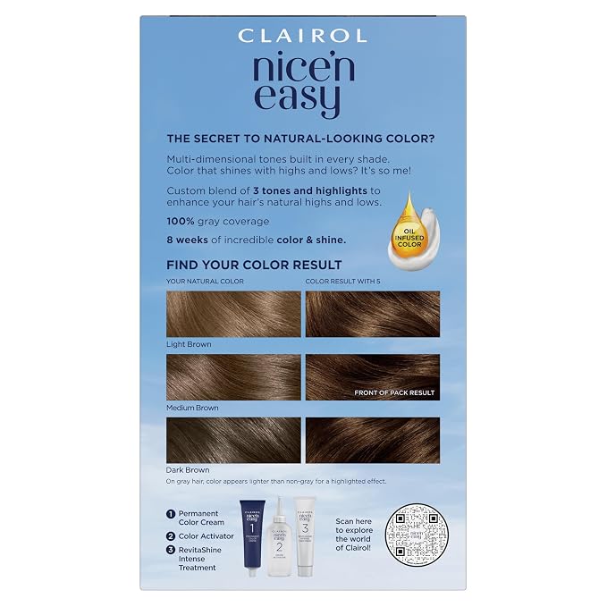 5 Medium Brown