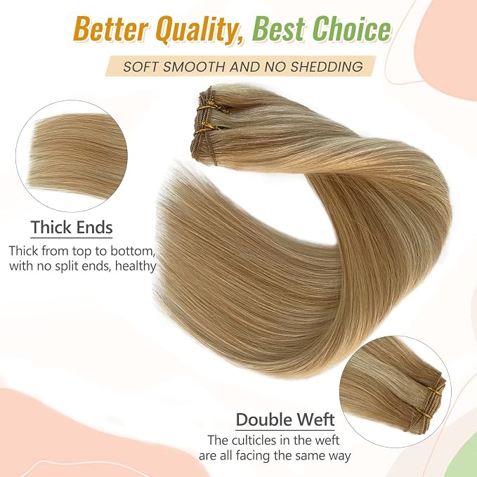 #27P613 Light Strawberry Blonde and Bleach Blonde