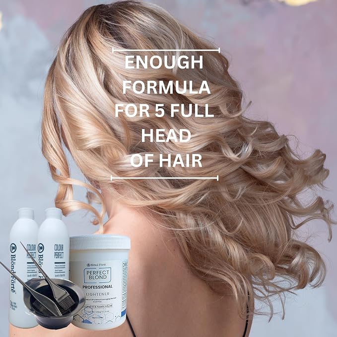 White Lightening Powder + 40 Vol Developer