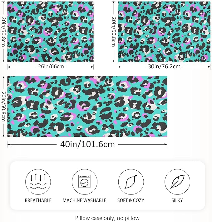 Blue Leopard Print