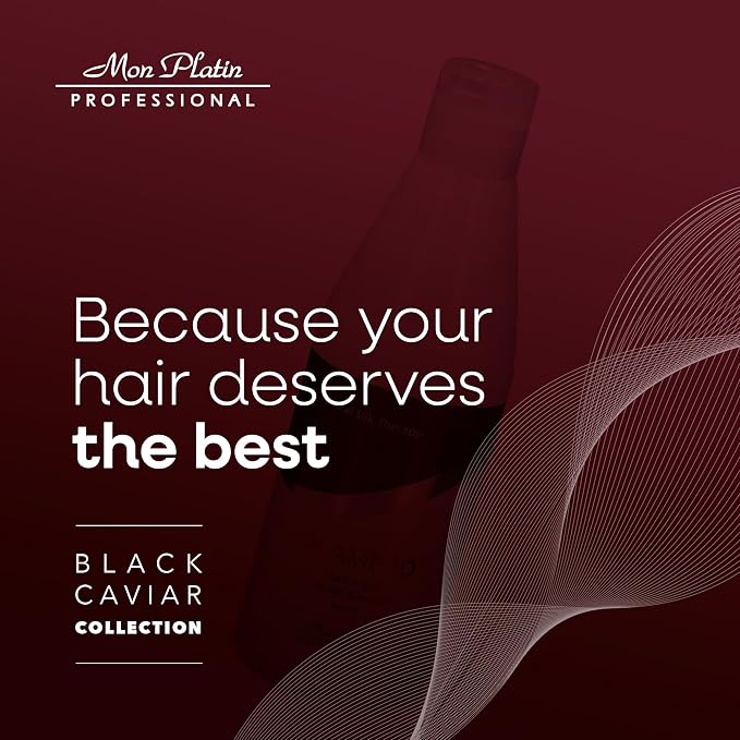 Black Caviaer Shampoo For Straightened Hair.