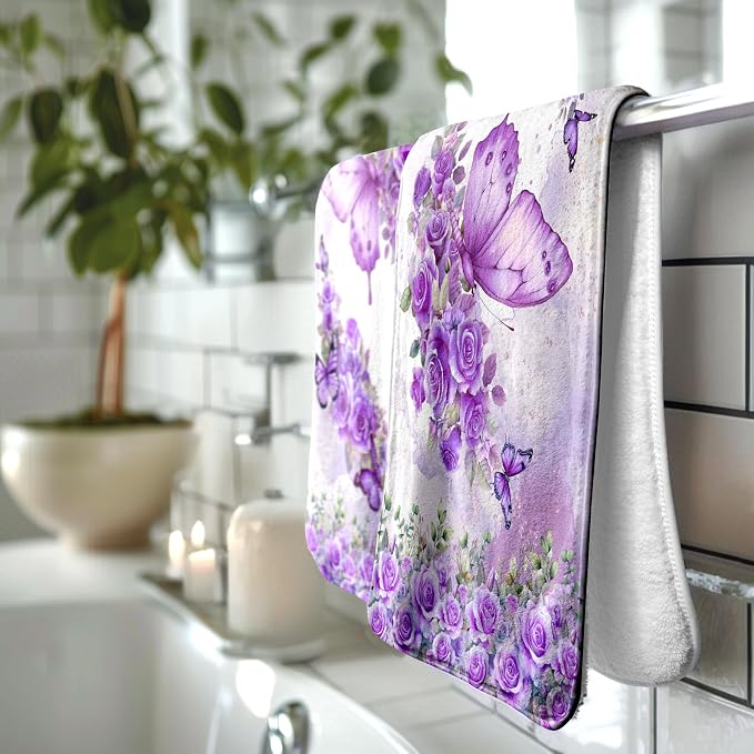 Butterfly Floral-purple
