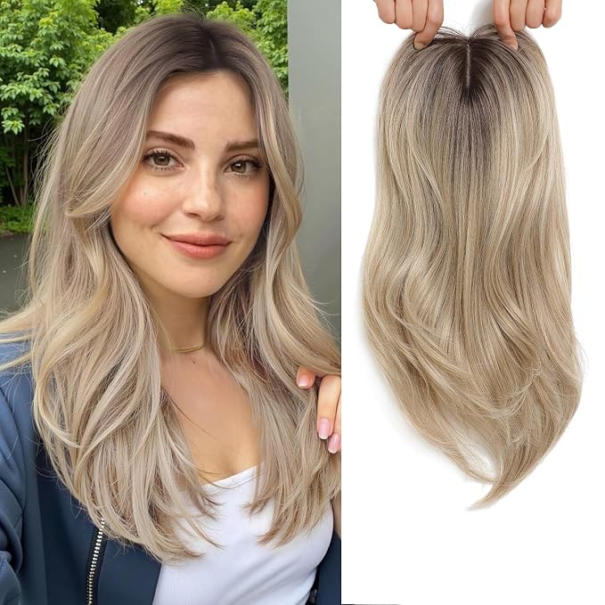Mix Blonde with Dark Root