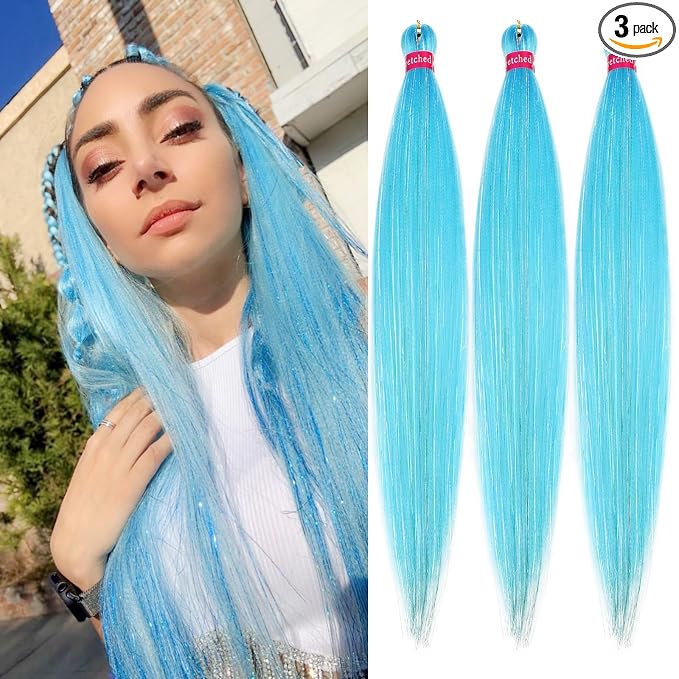 lightblue with tinsel