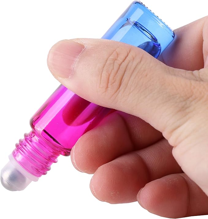 24 PACK Gradient Color Roller Bottles