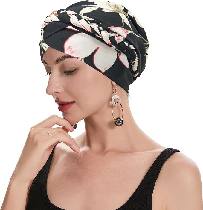 Braid Floral Black