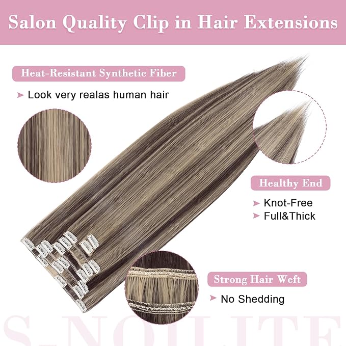 Dark Brown Mix Ash Blonde