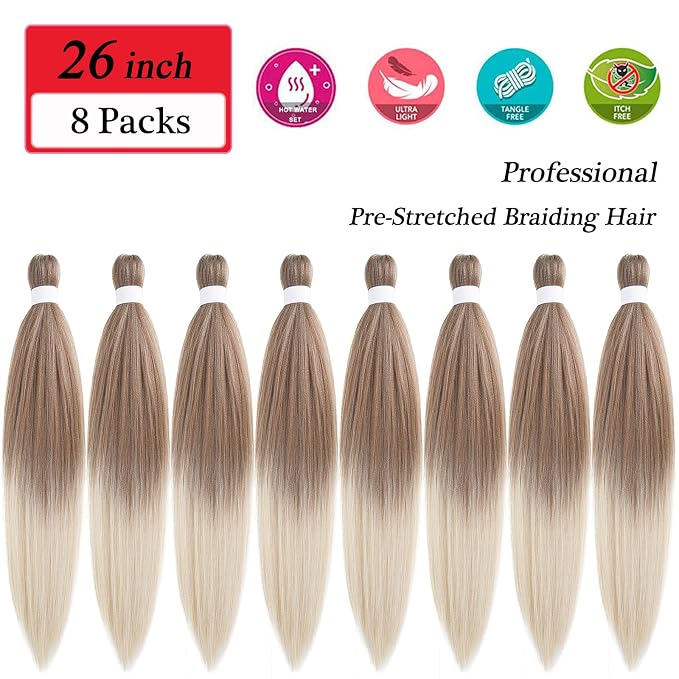 Blonde Ombre Braiding Hair
