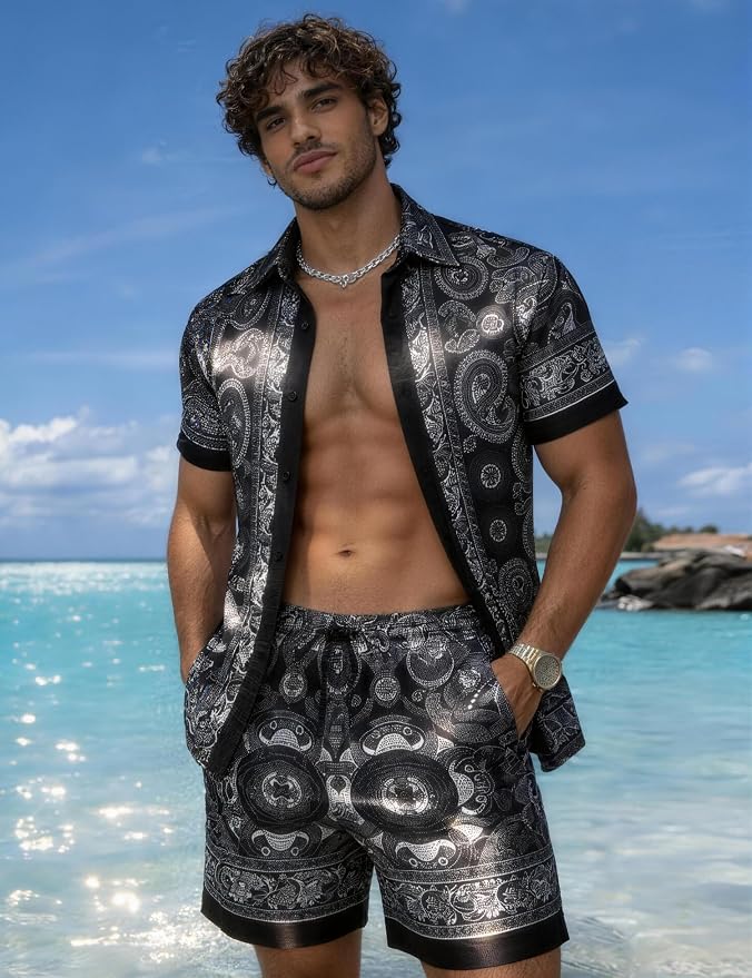 Black Luxury Paisley
