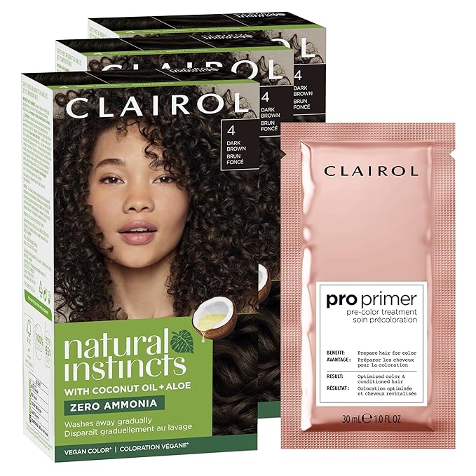 4 Dark Brown + Pro Primer Sachet