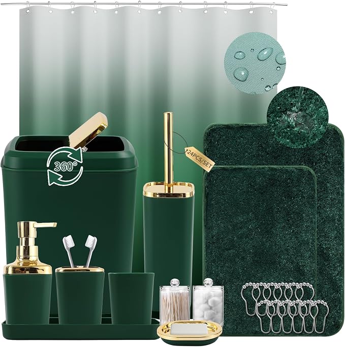 Dark Green and Gold