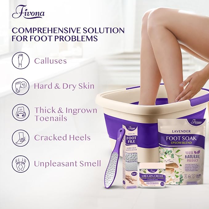 4 in 1 Foot Care Kit | Lavender