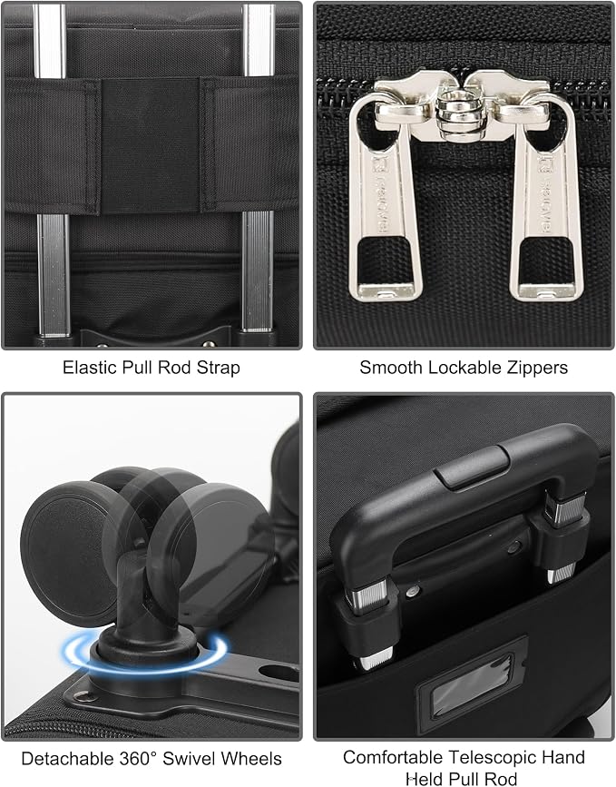 Black B with 4 Mini Bags