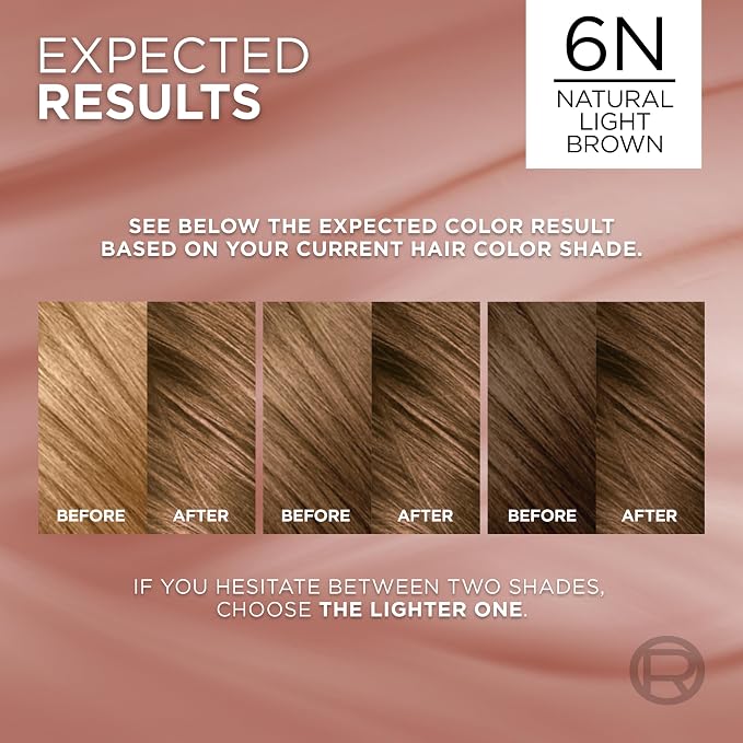 6N Natural Light Brown