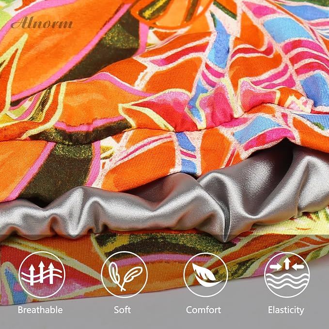 Dark Orange Print