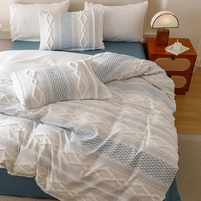 Ivory Blue Boho