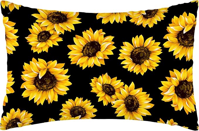 Abstract Yellow Sunflowers