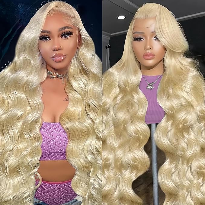 Blonde Wig Human Hair