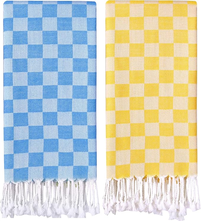 2pcs Yellow Blue