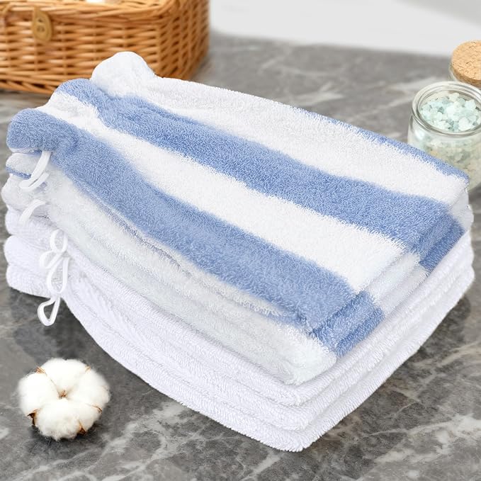 Blue Stripe&white