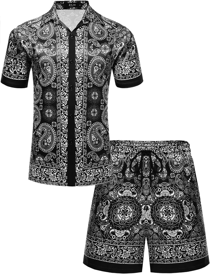Black Luxury Paisley