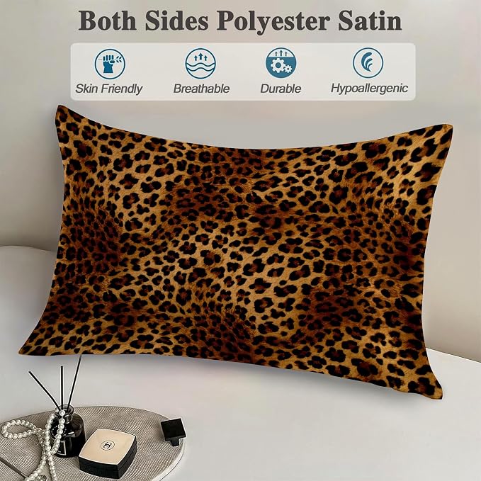 Abstract Brown Leopard