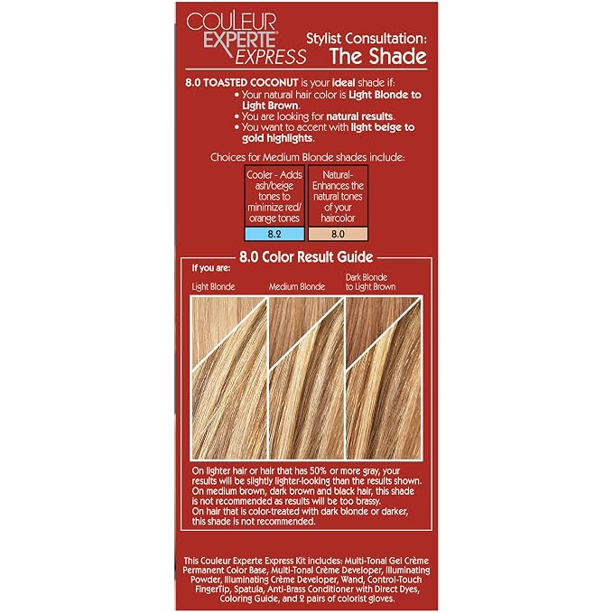8 Medium Blonde/Toasted Coconut