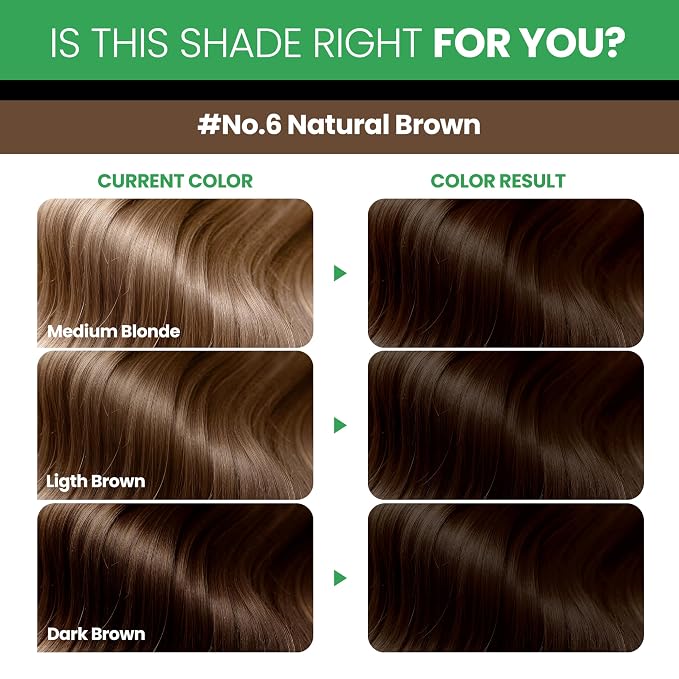 No.6 Natural Brown