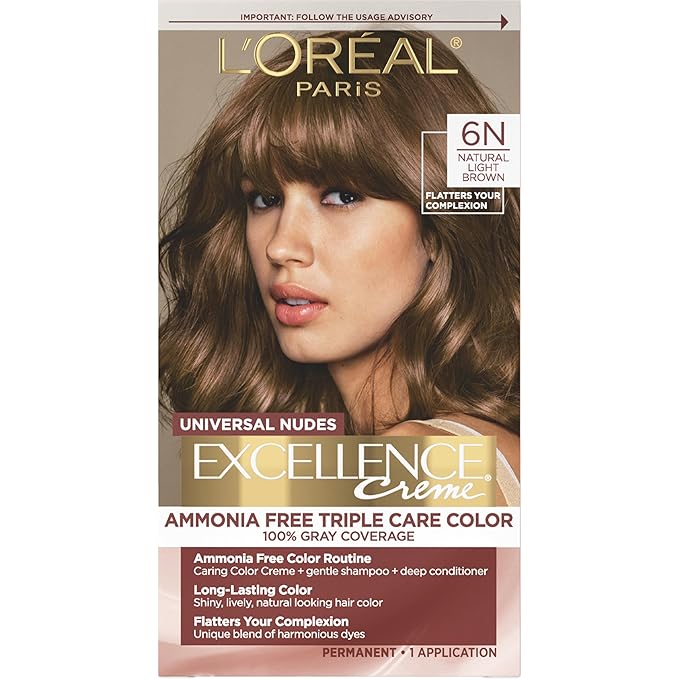 6N Natural Light Brown