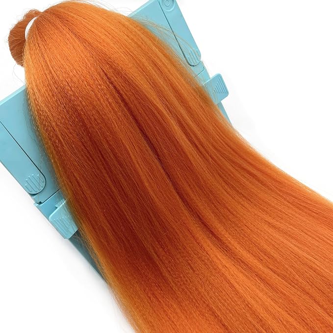 Golden Orange Braiding Hair 3 Packs