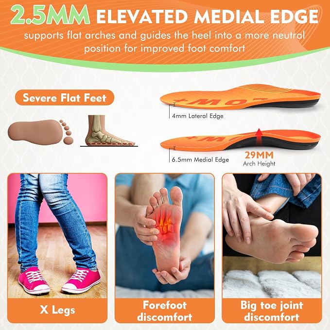 Orange-2.9cm High Arch