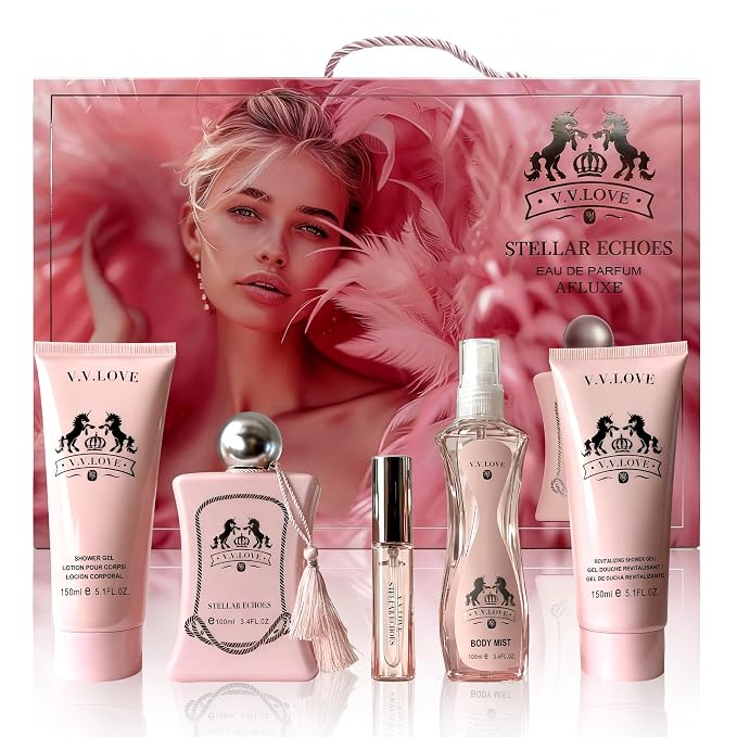 Pink-Estellar Echoes 5Pcs Floral,Fruity