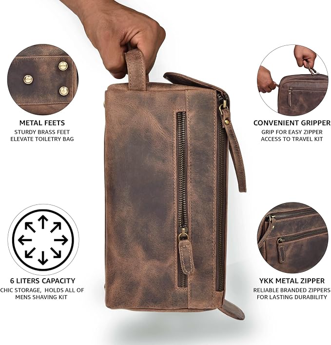 Distressed Brown
