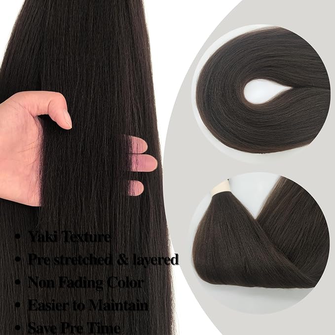B - Medium - Dark Brown - 4#