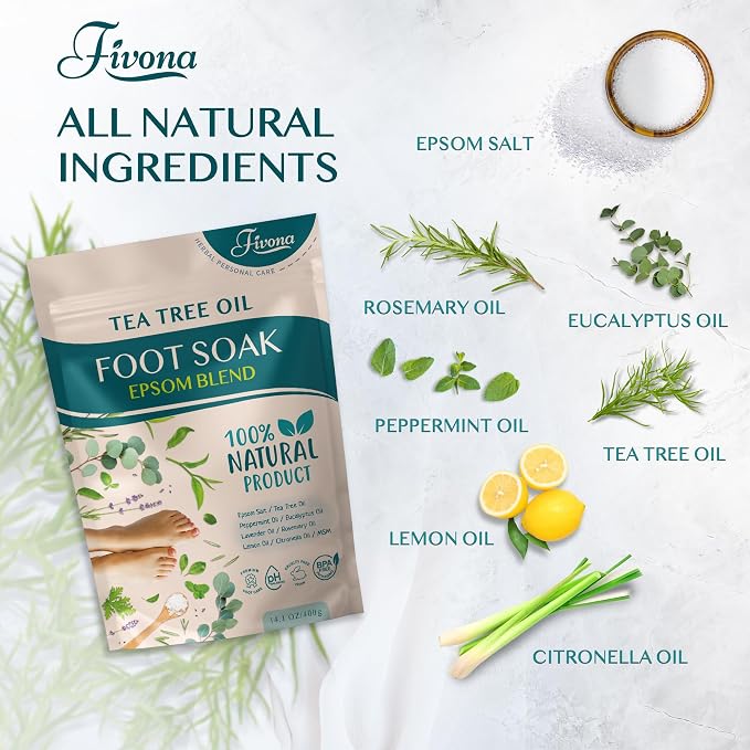 4 in 1 Foot Care Kit | Tea Tree