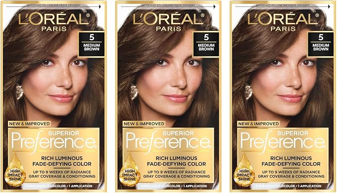 5 Medium Brown