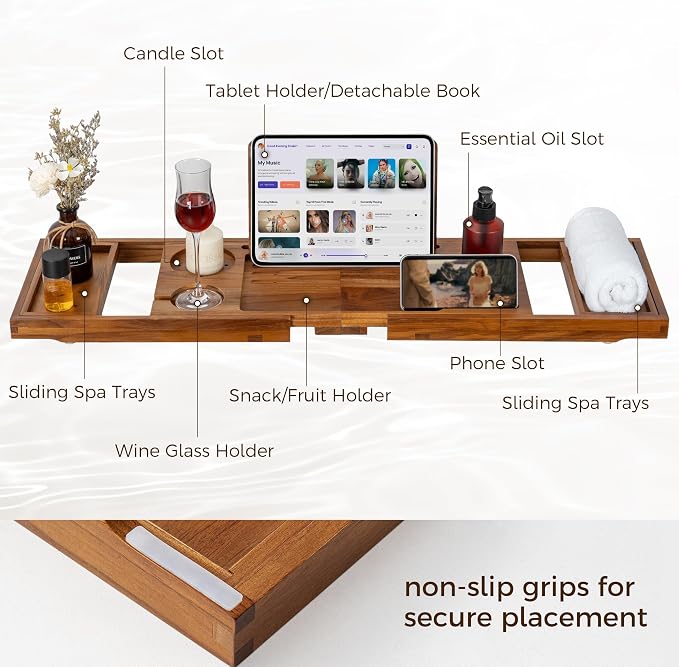 Light Walnut - Solid Teak Wood