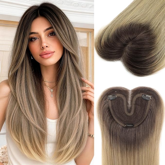 Dark Root Ash Blonde