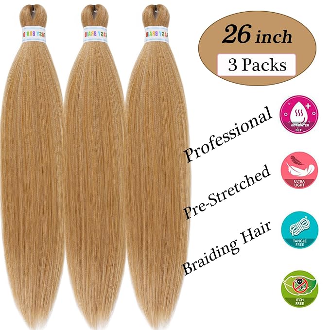 Honey Brown Blonde Braiding Hair